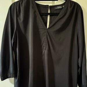 The Limited Black V-Neck Blouse
